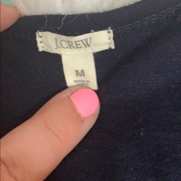 J Crew Crochet Lace Dot Layered Tank Top - Picture 3 of 4